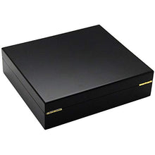 Umidificatori per Sigari, Legno di Cedro di Fascia Alta Piazza Cigar Humidor Cigar Box Portatile Clamshell Cigar Box di stoccaggio