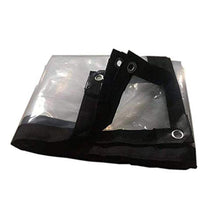 MTYLX - Telone per poncho trasparente in plastica, 4 x 4 m, 4 x 4 m