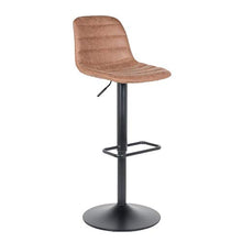 RPSRLS.COM 2 Pezzi di Sgabello Bar Novita' 2021 Modello Helsinki - Marrone Chiaro - Pelle - by