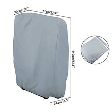 Mobili Da Giardino Copertura Della Sedia Coperture Mobili Per Esterni Di Copertura Pieghevole Seat Cover Garden Outdoor Antipolvere Impermeabile Heavy Duty Resistente Per Prato Mobilia Del Patio Grey
