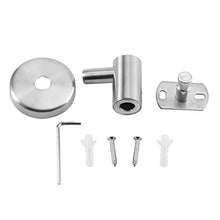 GLOGLOW Gancio Appendiabiti Porta Portasciugamani Gancio a Parete Sedia a Muro in Acciaio Inox Ganci Porta Asciugamani Modern Hotel Home Spazzolato Finitura Ganci