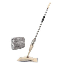 SSAYY Spray Mop Mop per Pavimenti Spray con 2 Cuscinetti Riutilizzabili in Microfibra Mop per Rotazione A 360 Gradi Mop per Cucina Domestica Piastrelle in Fibra per La Pulizia del Pavimento