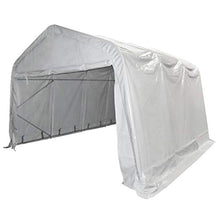 vidaXL Tenda Capannone Gazebo Padiglione Tendone Chiosco Bersò Telone Capanno Tendostruttura Pergola Pergolato Esterno in PVC Bianco