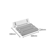 NYDZDM Sedile Pieghevole da Bagno, Sgabello da Parete per Doccia, Sedia da Parete Antinfortunistica, Sgabello da Bagno (Color : Blue)
