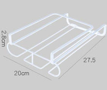 qwess Doorback Bicchiere di Vino Rack Alto Striato Rack Ferro Appeso Vino Vino Bicchiere Rack