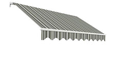 Tenda da Sole per Esterno con Bracci e Catena 400x300 in Kit - 6 colorazioni (Verde)