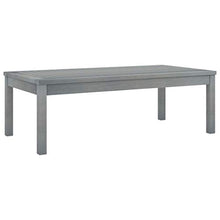 SKM Set Divani da Giardino 5 pz con Cuscini in Legno Acacia Grigio (50.8kg)