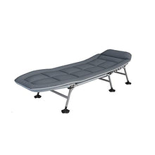 XJAXY Letto Pieghevole Portatile con Il Design del Cuscino, casa Semplice del Letto del Pranzo dell'ufficio dell'adulto dell'adulto della Culla della Sedia della Sedia di Siesta sieste della