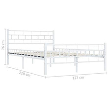 SKM Giroletto Bianco in Metallo 120x200 cm (19.78kg)