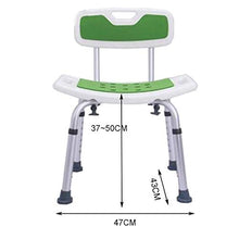 Sgabello Bagno Ergonomico Sgabello da Doccia con Seduta Imbottita - Sedia da Doccia - per Anziani Anziani, disabili, Adulti (Sgabello Bianco) Bagno Forniture