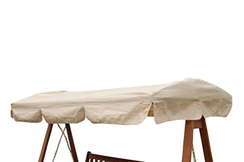 Ricambi baldacchino per a dondolo da giardino a 2 posti, o amaca in beige