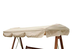 Ricambi baldacchino per a dondolo da giardino a 2 posti, o amaca in beige