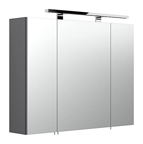 Posseik, Armadietto da Bagno con Specchio