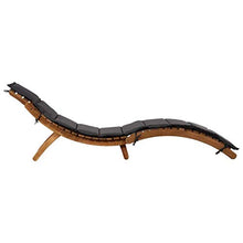 vidaXL Legno Massello Acacia Lettino Prendisole Rustico Pieghevole Robusto Elegante Ergonomico Sedia a Sdraio Relax Spiaggia Giardino Marrone