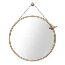 AJH Specchio da Parete, Specchi da Bagno, Specchio per Il Trucco di vanità Specchio ellittico Nordico Specchio per Il Trucco da Parete Specchio per Il Trucco Specchio per
