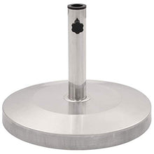 FGVBC Base per ombrellone Argento Rotondo 25 kg Casa e Giardino Prato e Giardino Vita all'aperto Accessori per ombrelloni e ombrelloni da Esterno Basi per ombrelloni da Esterno Ombrellone da Esterno