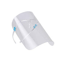 TENDYCOCO 5pc Safety Face Cover Full Protection cap Anti-Fog Lightweight Transparent Face Cover Transparent Lens Random Color