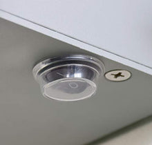 4E - Armadietto a Specchio con Strisce in Acrilico, Struttura in Alluminio e Ante specchiate (100 x 70 x 13,5 cm (L x A x P))