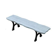 Mobili da esterno Panchina da giardino Sedia da giardino, Panca da giardino in legno massello anticorrosivo a 3 posti, Panca da picnic con schienale ristorante con terrazza, Può supportare un carico