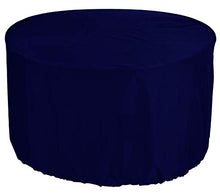YULIAN kbPremium Tavolo da Giardino Copertura Ø 250x85 cm di Lunghezza Esterna di Copertura Copertura della Sedia del Pannello Mobili da Giardino e Sedia Impermeabile parapolvere tavola Rotonda pa.