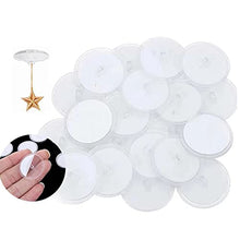Jixista Gancio Adesivo per Soffitto Bagno Trasparenti Ganci portasciugamani Ganci da Parete Appendere Decorazioni Luminose Gancio per Soffitto Autoadesivo Adatto a Pareti Lisce 50PCS