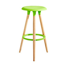 WDX- Bar Stool Bar Stool Moda Creativa Bar Chair Casa Schienale Alto Seggiovia Bar Stool Rotante ad Alta Sgabello Sgabello Colazione Ristorante Ascensore Sgabello Confortevole (Color : Green)