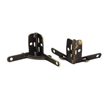New Lon0167 Cassa del In primo piano vino efficacia affidabile caso di vino stile vintage 90 gradi supporto cerniera a molla tono di bronzo 8 pz(id:db5 ad 9c 995)