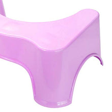 Fenteer Multiuso Piede Step Up Sgabello Cucina di Casa I Bambini di Plastica Scaletta WC 40x26x17cm - Rosa