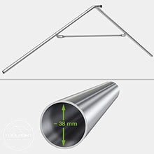 TOOLPORT 3x6 mTendone per Feste Premium PVC Bianco 100% Impermeabile Gazebo da Giardino Tendone da Esterno Tenda Party