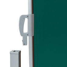 Nemaxx SCA180 Frangivento Tenda Laterale Verde Tendino 180x300 cm Telaio Verde cassoneto Grigio