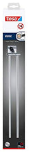 tesa hukk - Portasciugamani da parete a 2 bracci, cromato, con soluzione adesiva, portata fino a 6 kg, 485 x 50 x 84 mm