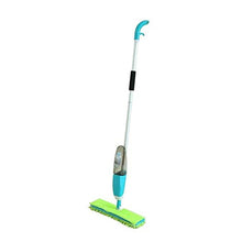 WAMSY Mop Kit Borraccia Amovibile per Pavimento Pigro in Microfibra con Doppio Panno Spray Laterale