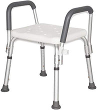 Maniglioni da Bagno Bagno Doccia Aluminium Chair Sgabello con corrimano Regolabile in Altezza Antiscivolo Sedia da Doccia Anziani/disabili Accessori da Bagno