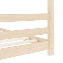 FAMIROSA Giroletto per Bambini in Legno Massello di Pino 70x140 cm-9607
