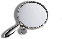LBWARMB Trucco Specchio con luci Piccolo Specchio di Metallo squisita Specchio Portatile Femminile Specchio Portatile di Trucco