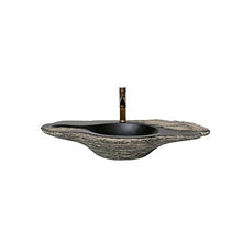 Pool Lavabo sopra lavabo da appoggio Hotel Restaurant Bagno Lavabo da Cucina Antico Creativo Art (97x15cm) Lavandini Bagno