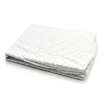 takestop® COPRIMATERASSO Singolo Jacquard SALVAMATERASSO Spugna Angoli Elasticizzato Copri Materasso Letto 90x200+27CM 100% Cotone