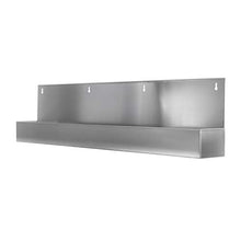 Senza Marca/Generico - Speed Rack Con Schienale Rialzato Per Facilitare Il Lavoro Del Barman - Tasca Porta Bottiglie Inox Per : Bar ,Ristoranti ,Discoteche ,Matrimoni ,Catering - 120 x 11 x h 25 cm.