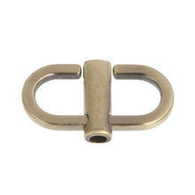 Zhouzl Casa & Giardino 10 PCS del Sacchetto del Metallo Lunghezza Catena Fibbia di Regolazione Casa & Giardino (Colore : Ancient Gold)