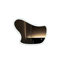 Specchio da Bagno a LED a Parete a Specchio a Specchio Design Poligonale HD Specchio Argento Touch Control Smart Anti-Fog Specchio da Trucco a LED