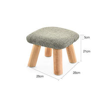 Juudoiie Stile semplice Sgabello basso Sgabello creativo Sgabello da tavolino da caffè Sgabello Sgabello Sgabello Sgabello Sgabello Piccola Panca Square Sgabello quadrato Sgabello Fashion Moda Modific
