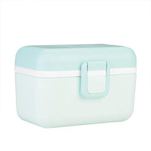 KUIDAMOS Leggero e Portatile, Scatola di immagazzinaggio Portatile, Non occupa Molto Spazio, deposito di Alimenti per Bambini(Green)