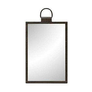 PYROJEWEL. Trucco Specchi Retro Specchio Appeso Parete Decorativo Specchio |Bagno Specchio |Parete Vanity Trucco e la rasatura Specchio |Specchio Piano Struttura del Metallo mobili da Bagno