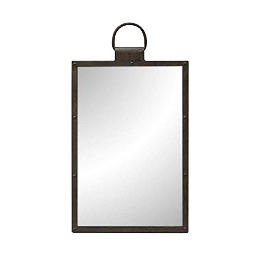 PYROJEWEL. Trucco Specchi Retro Specchio Appeso Parete Decorativo Specchio |Bagno Specchio |Parete Vanity Trucco e la rasatura Specchio |Specchio Piano Struttura del Metallo mobili da Bagno