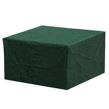 LIMENG - Copertura protettiva rettangolare impermeabile per mobili da giardino, protezione UV, 6 misure (verde) 123 x 61 x 72 cm