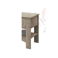 Comodino Moderno Con Anta Spaziosa e Vano Mobiletto da Camera da Letto Mobile Elegante Classico Comò Colore Chiaro Mobili 1 anta Consolle moderna