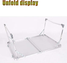 Tavolo da picnic all'aperto Tavolo da campeggio Tavolo da letto Laptop Tavolo con manico di trasporto, Desk pieghevole portatile per scrivere Lavorazione mangiando in divano / letto / divano, tavolo d