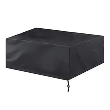 Fodere per mobili da giardino impermeabili 180x120x74cm, fodere per mobili da esterno, fodere per tavoli e sedie da patio rettangolari, impermeabili resistenti durevoli, anti-UV, set di coperture