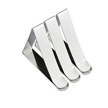 Kirmax 50PZ Tavolo Fisso Clip nel Acciaio Inox Regolabile Tovaglia Clip Panno Copertina Clip Partito Picnic Strumento Clip