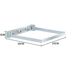 Punch Lavabo da Bagno Gratis Bagno Bagno Bagno Montaggio a Parete Scaffale per lavabo da Bagno WC Scaffale per lavabo lavabo,Silver